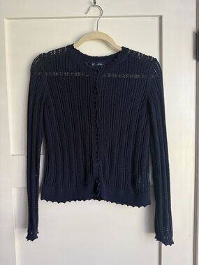 Gap x Doen Pointelle Cardigan